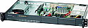 SUPERMICRO 5015A-EHF-D525 BBNS 1U SHORT DEPTH ATOM D525 4GB SODIMM 200W BAREBONE