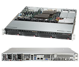 Dual Socket 1U Rackmount Server 800W Gold