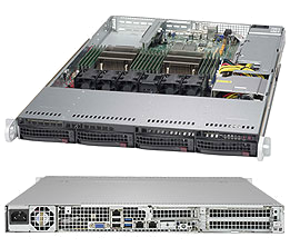 Dual Socket 1U Rackmount Server Digital Platinum