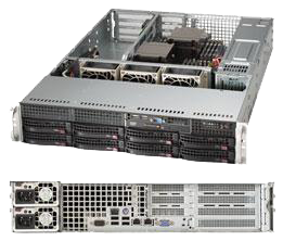 2U Dual Socket Rackmount Server 10GBase-T