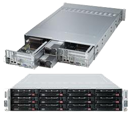 2U 2 Node Dual Socket Twin Rackmount Server