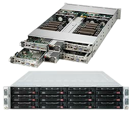Dual Socket Rackmount Server 2U TwinPro2