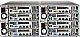 4U FAT TWIN SERVER BACK