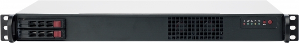 ASA1136-A1D-S2-S 1U SHORT DEPTH MINI SERVER