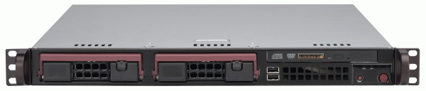 SUPERMICRO 5017C-TF BBNS 1U UP H2 C204 2X 3.5IN SATA DDR3 IPMI 350W BAREBONE