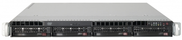 Supermicro 6016T-NTRF4+BBNS 1U DP 5520 4X SATA IPMI 700WR 4XLAN BAREBONE
