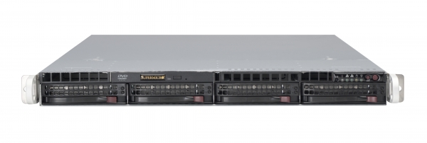 SUPERMICRO 6016T-UF BBNS 1U 5520 6.4 QPI DDR3 4XSATA UIO 650W BAREBONE