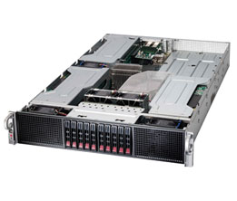 2U Dual Socket GPU Rackmount Server