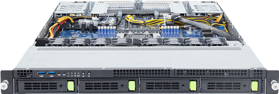 1U 4-Bay AmpereOne M Server