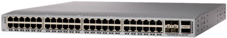 Cisco Nexus 92348GC-X 48p 100M/1G Base-T ports + 4p 1/10/25G SPF28,+2p 40/100G QSFP28 Switch