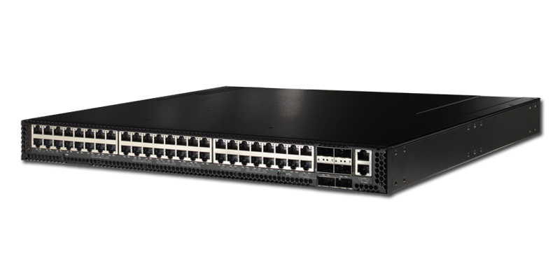 Edgecore AS5812-54T 48-port SFP+ with 6x40G QSFP uplinks switch power-to-port airflow