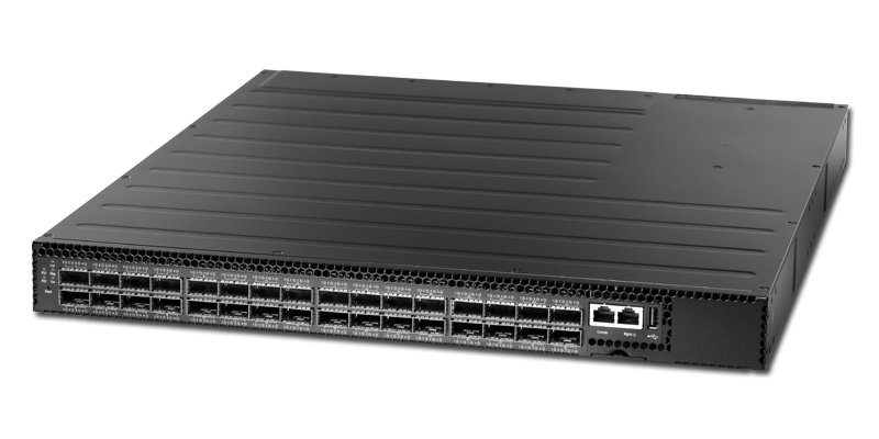 Edgecore AS6712-32X 32-port 40GbE QSFP+ switch port-to-power airflow