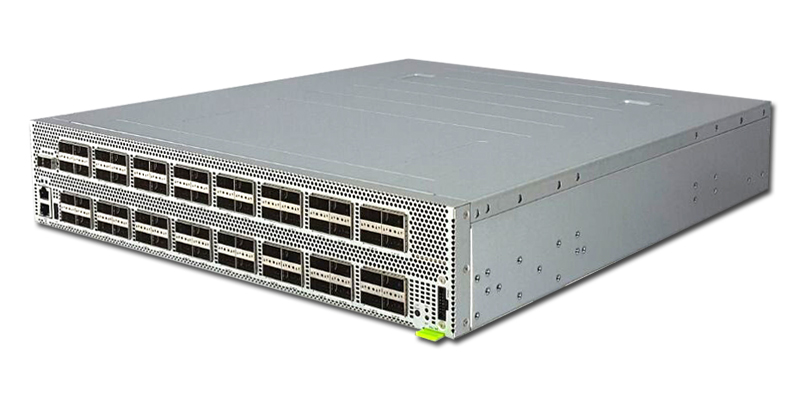 Edgecore Wedge100BF-65X 65-port 100GbE QSFP28 switch port-to-power airflow