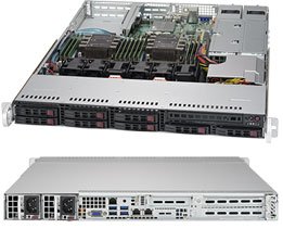 1U Dual Socket Scalable Family Rackmount Server