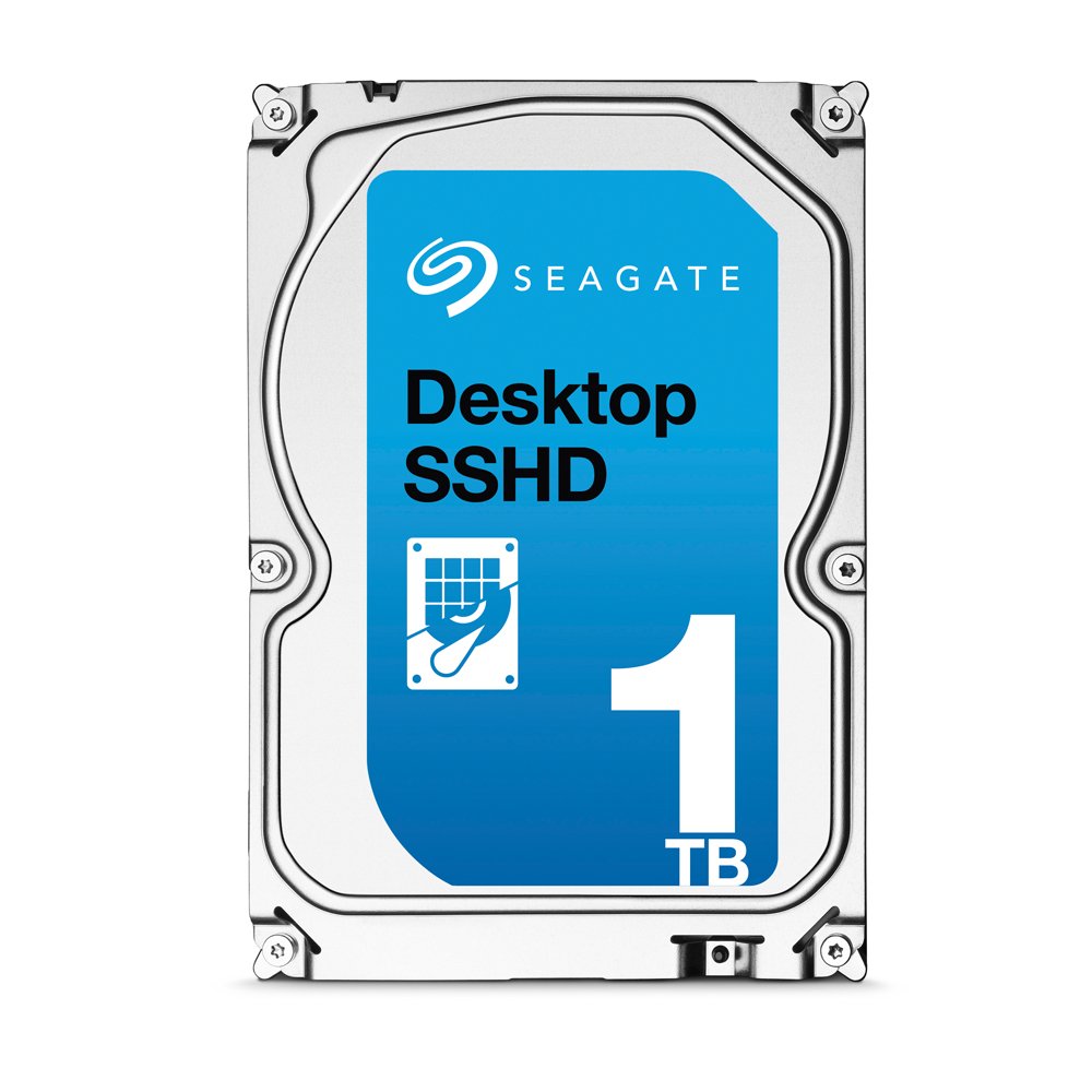 Seagate Hybrid Drive ST1000DX001 1TB MLC/8GB 64MB Cache SATA 6.0Gb/s NCQ 3.5" Desktop SSHD 