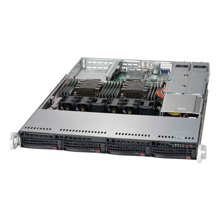 6019P-WTR | 1U Rackmount SuperServer