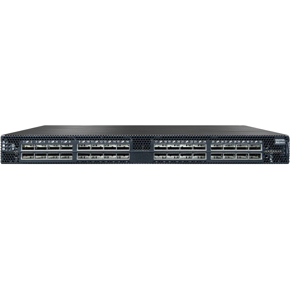 Mellanox Technologies Spectrum-2 Based 200GBE 1u Open Ethernet Switch with Onyx 32 QSFP56PORTS