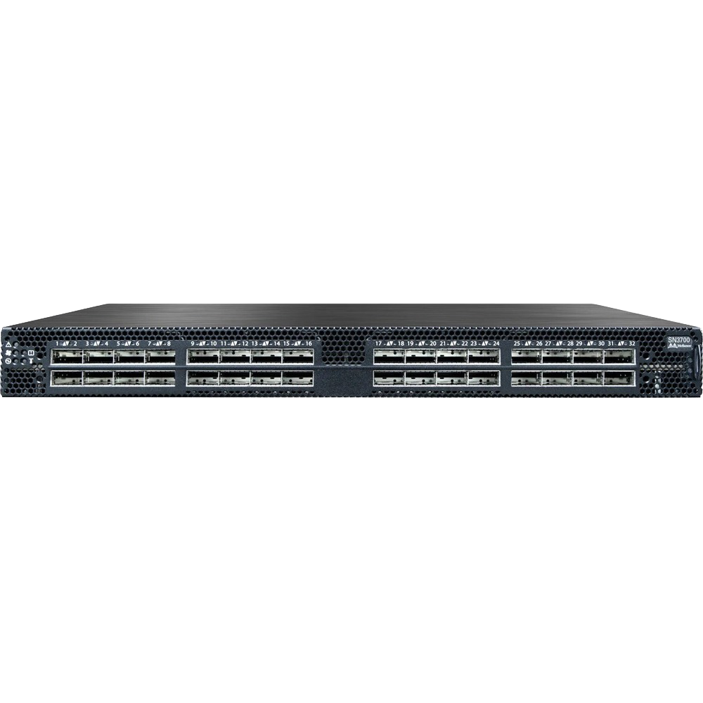 NVIDIA Mellanox MSN3700-VS2R Spectrum-2 Based 200GbE 1U Open Ethernet Switch with Onyx