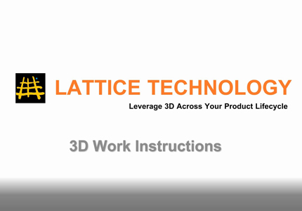 3D Work Instructions