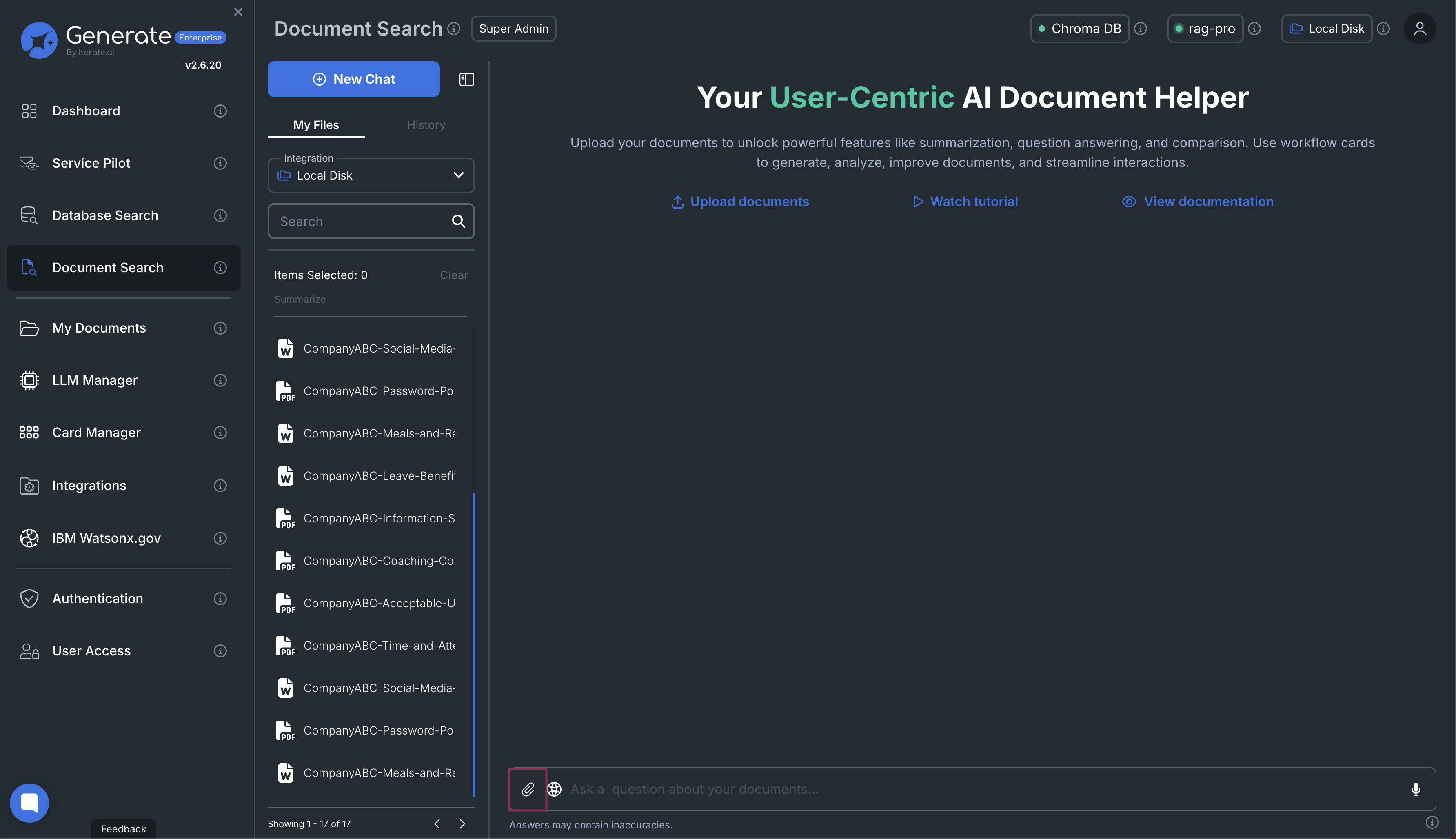 Attach Document